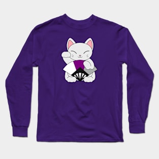 Demisexual Lucky Cat Long Sleeve T-Shirt